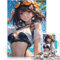 1000 teenager Pieces Jigsaw Puzzle Anime Girl in Swimsuit Bikini Analyse und Logik Tolles Geschenk für Spiele38x26cm