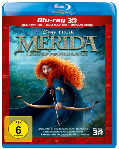 Merida - Legende der Highlands (+ Blu-ray) (+ Bonus-Blu-ray)