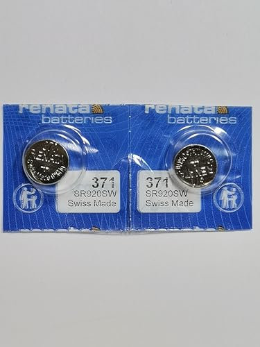 Due Renata SR920SW Model 371 Silver Oxide 1.55 V Watch Battery