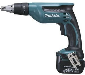 Destornillador de placa de yeso 14,4 V Li-Ion 3 Ah Makita DFS441RFJ