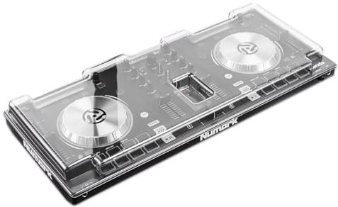 Decksaver LE Cover for Numark Mixtrack Pro 3 - Super-Durable Polycarbonate Protective lid in Smoked Clear Colour, Made in The UK - The DJs' Choice for Unbeatable Protection