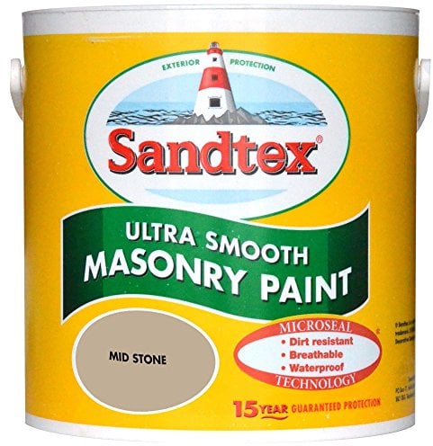 Sandtex Retail Ultra Smooth Masonry Mid Stone 2.5 L