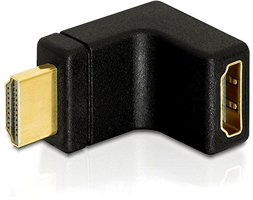 Delock Adapter HDMI Stecker > HDMI Buchse 90° oben