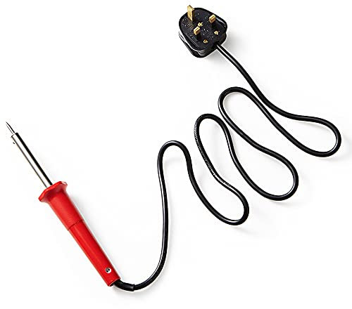 Dekton Soldering Iron | Power: 30 Watt | Lightweight & Easy to Use | Professional Grade Soldering Tool | Ideal for Electrical Work, Repairs & DIY Projects | Precision Tip for Accurate Soldering