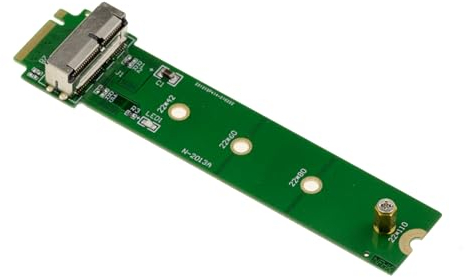 KALEA-INFORMATIQUE Adattatore per Mac SSD 2013 2014 2015 2016 2017 2018 2019 2020 in 12+16 pin a M.2 M Key