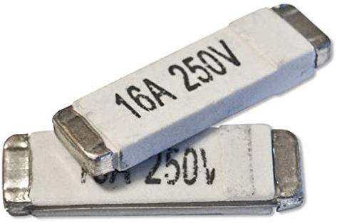 Solera 613/16 - Fusible. Plano 12x37x3mm. Cerámica 16 A.