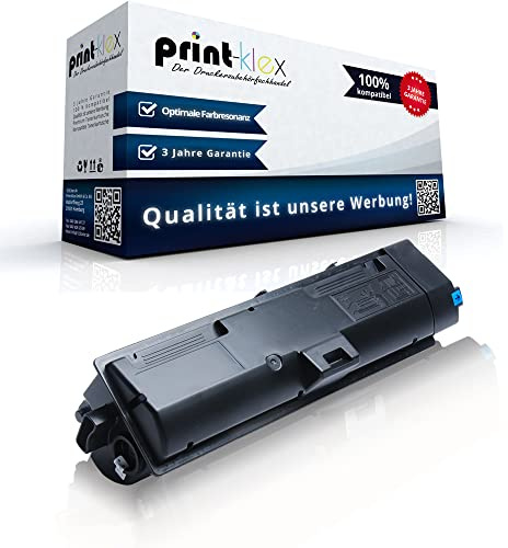 Print-Klex Tonerkartusche kompatibel für Kyocera ECOSYS M 2135 DN M 2635 DN M 2635 dnw M 2735 dw P 2200 Series P 2235 DN P 2235 dw 1T02RV0NL0 TK-1150 K TK1150K TK 1150 K Schwarz Black - Office Plus S
