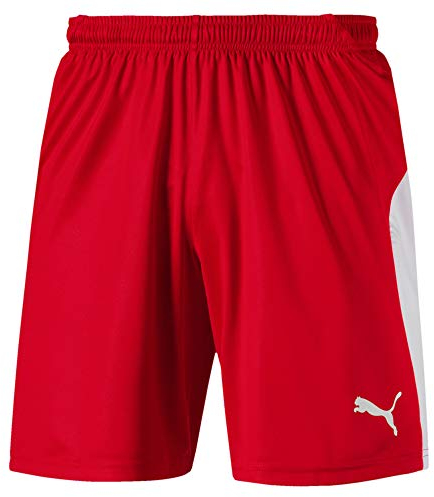 PUMA Herren LIGA Shorts Red White, XXL