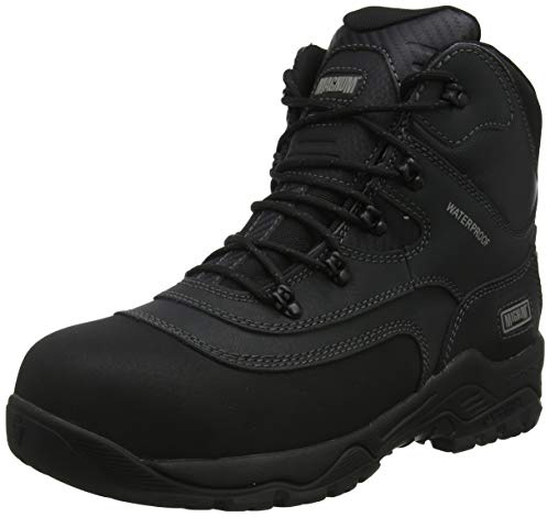 Magnum Broadside 6.0 CT CP WP, Unisex Adults’ SRC Work Boots, Black (Black 21), 11 UK (45 EU)