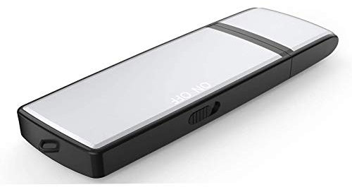 Lgsixe Voice Recorder USB Flash Drive 128Kbps 8gb No Flashing Light When Recording Compatible with Windows,Mini Listening Devices Record