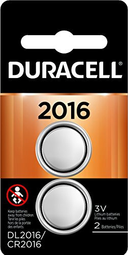 Duracell - 2016 3V Lithium Coin Battery - long lasting battery - 2 count (Pack of 36)