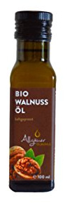 Allgäuer Ölmühle BIO Walnußöl, 2er Pack (2 x 100 ml)