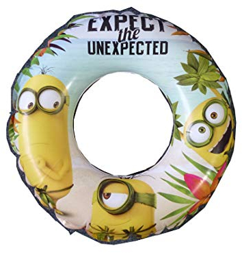 wuselwelt Schwimmring im Minions Design 43 cm Duchmesser, Swim Ring, Schwimmreifen