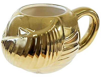 Harry Potter KL86083 Tasse 3D Gold Snitch [440 ml] Multicolore