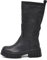 IF FASHION Stivali Al Polpaccio Biker Motociclista da Donna In Pelle Sintetica Con Platform 6612 nero N.38