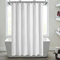 Mrs Awesome Cortina de ducha extralarga con 3 imanes, cortina de ducha larga de plástico PEVA para baño, impermeable, 72 x 84 pulgadas, color blanco