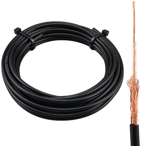 Urcianow RG174 Cavo Coassiale 4.5 M Bassa Perdita RF 50 Ohm Prolunga