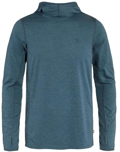 Fjällräven Herren Abisko Sun-Hoodie, Indigo Blue, L