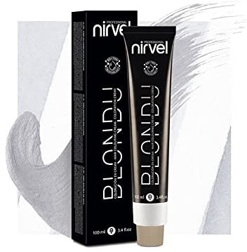 Nirvel Crema Colorante Permanente Artx Blond U 100mL Superaclarantes, Color Matizador M-33 Champagne