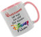 Crealuxe Kaffeetasse ' Wunschname ist nie zu alt für einen Disney Film ' mit Motiv, Tasse mit Druck, auch individuell mit Spruch, Foto, Wunschtext, Name (Rosa)