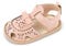 MASOCIO Sandale Bebe Fille Ete Été Chaussure Premiers Pas Bébé Sandales Taille 20 Antiderapant 12-18 Mois Rose 1