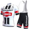 assocauicy Herren Kurzarm Fahrrad Trikot Set,Atmungsaktiv Schnell Trocknend Radtrikot Mit 4d Gel Gepolsterten Shorts Fahrradbekleidung Set FüR Mtb