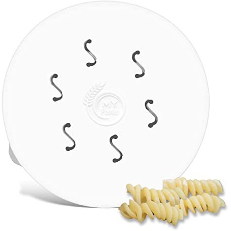 MY Pasta – Fusilli Rotini – Nudelmaschinen-Scheibenmatrizen | Advance Pasta-Scheibenmatrize für hausgemachte Pastamaschine, kompatibel mit Philips Pastamaschine Serie 7000 | Philips | Pastamaschine