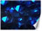 Feeby Fototapete Neon 3D Effekt 450x315 cm Blau XXL Vlies Wandtapete Tapeten Wohnzimmer Schlafzimmer Jugendzimmer Moderne Design Wandbild Wand Dekoration Geometrische Formen