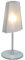 WB wohn trends Näve Tisch-Lampe aus Glas Nachttisch-Leuchte Glastisch-Lampe 38cm hoch E14 40W 301501