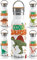 OWLBOOK® Edelstahl Trinkflasche Kinder personalisiert | Wasserflasche Flasche BPA-frei | 600 ml | Auslaufsicher Spülmaschinenfest | Schule Schulanfang Geschenke Einschulung Junge | Spinosaurus