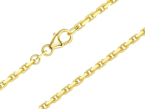 SILBERKETTEN STORE DEIN SCHMUCK ONLINE SHOP Edle Ankerkette Breite 1,9mm | echt 333 Gold | hochglanzpolierte Goldkette | Echtgold mit Karabinerverschluß