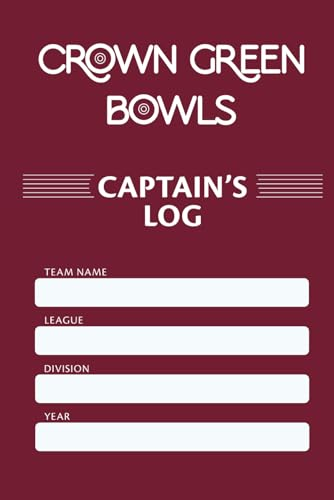 Crown Green Bowls Captain's Log: Keep track of your team's fixtures, scores, aggregates, competitions and players