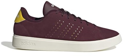 adidas Herren Advantage 2.0 Shoes, Maroon/Utility Yellow/Off White, 46 2/3 EU