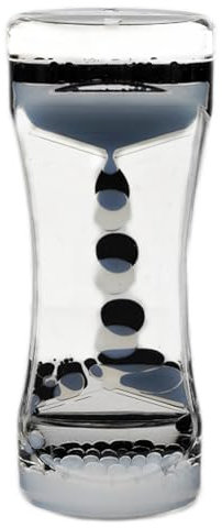 Sablier Liquides Jouets Sensoriels pour Enfant Adulte, Minuteur de Mouvement Lampe à Lave Colorés, Sensory Fidget Toy pour Soulager Stress, Anxiété, Autisme, TDAH, Relaxation, Décoration de Bureau (C)