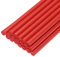 QUARKZMAN Heißklebesticks, 200 mm lang x 11 mm Durchmesser für Heißklebepistole, perfekt für DIY-Bastelprojekte und Versiegelung, rot, 20 Stück