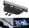 Heart Horse Tesla USB Hub Schnellladungsadapter für Modell Y Modell 3 (2021-2024), Center Console Docking Station mit einziehbarem Kabel und Schiebeabdeckung für Tesla Innenzubehör