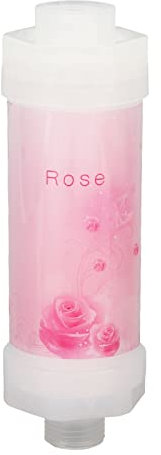 Filtre de douche, purificateur d'eau de bain délicate à 3 couches, filtre de pomme de douche, avec parfum de lavande, élimine les impuretés, pour purifier l'eau, enlever, convient (Rose)