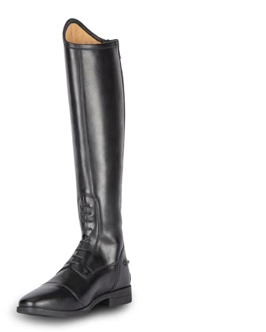 Shires Moretta Ortona Mens Tall Leather Horse Riding Boots - Black Adults 10