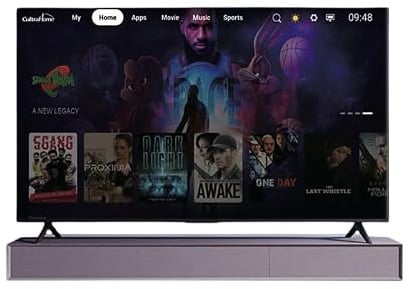 Portal. Fernseher 65 Zoll - P65BL - Smart TV - 4K - 2025 - satte Farben - HDR - Triple Tuner - LED - 60 Hz - Quad Core CPU - Vivid Color Technologie (65 Zoll)