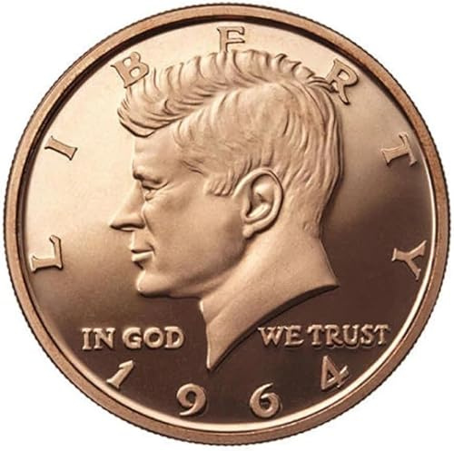 1 oz (AVDP-Unze) 99.9% reines Kupfer - Kupfer Rundbarren Präsidenten der Vereinigten Staaten in original Lindner Kapsel (Kennedy)