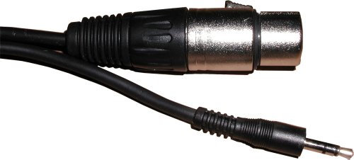Câble de 3 mètre de long. Mini Jack Stereo Mâle à XLR femelle