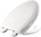 Bemis, White 1250TTA 000 Commercial Heavy Duty Open Front Toilet Seat Without Cover, Elongated, Plastic, Size