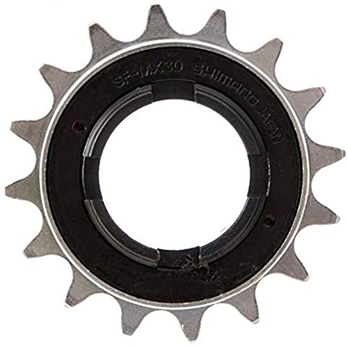 SHIMANO Herren Dx Bmx Single Speed Freilaufritzel, Silber - silberfarben, 16 Teeth EU