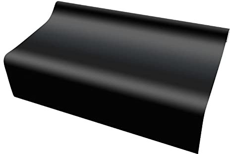 atFoliX Sichtschutzfolie Schwarze Blickschutzfolie FX Blackout Fensterfolie, 100 cm Breite - Länge auf Wunsch auswählen
