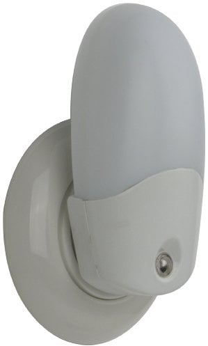 Niermann Standby LED Nachtlicht Oval mit Dämmerungsautomatik, weiß 80023