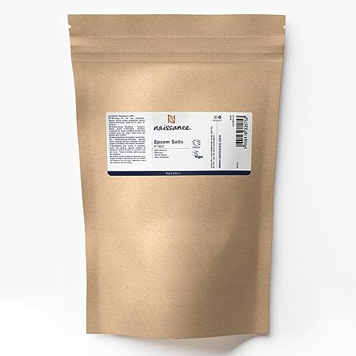 Naissance Bittersalz (No. 402) - 1Kg - Ideal für Fußpflege und hausgemachte Schönheitsrezepturen, Badesalze, Fußbäder