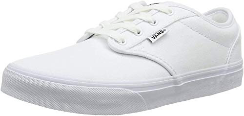 Vans Atwood, Unisex Kids' Low-Top Sneakers, White (Canvas White/White), 11 Child UK (27-29 EU)