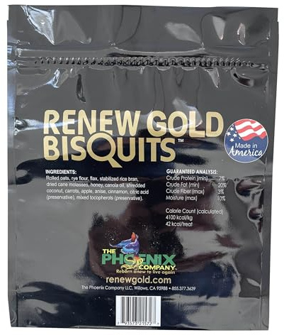 Renew Gold Bisquits, All Natural Horse Treats, Coconut, Carrots, Apple & Cinnamon, 32oz