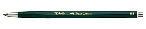 Faber-Castell Fallminenstift TK© 9400, ohne Clip, 2 mm, H„rtegrad: HB, schwarz