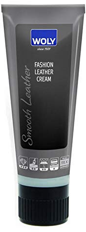 WOLY leather bees wax waterproofing cream polish in a tube - variation MEDIUM BROWN